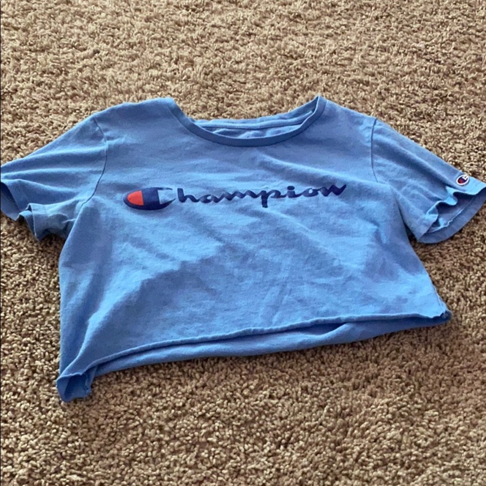 crop top champion shirt
